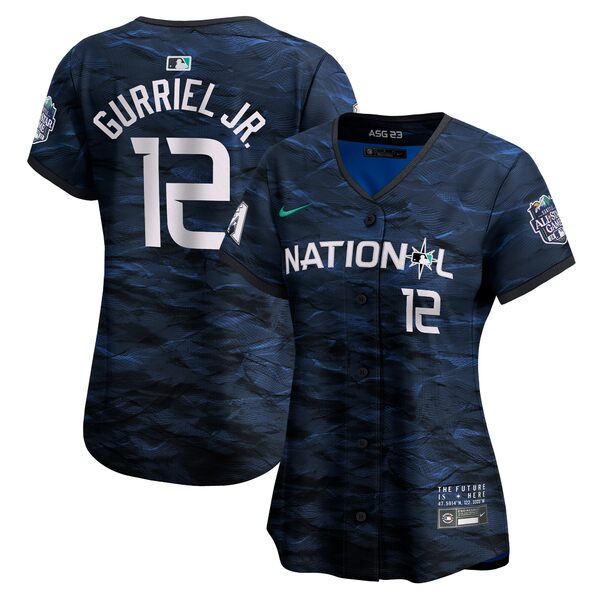 ナイキ レディース ユニフォーム トップス Lourdes Gurriel Jr. National League Nike Women's 2023 MLB AllStar Game Limited Player Jersey Royal