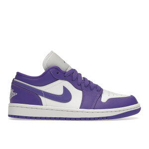 Jordan �W���[�_�� ���f�B�[�X �X�j�[�J�[ �yJordan 1 Low Psychic Purple (Women's)�z �T�C�Y US_5(22.0cm) Psychic Purple/Atomic Green-White