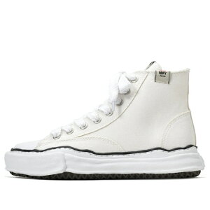 Maison MIHARA YASUHIRO �~�n�����X�q�� �����Y �X�j�[�J�[ �yMaison MIHARA YASUHIRO PETERSON OG Sole Canvas High-top Sneaker 'White' A01FW701-WHT�z �T�C�Y US_10(28.0cm)