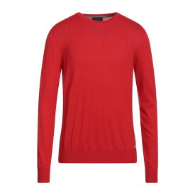 【送料無料】 ピューテリー メンズ ニット&セーター アウター Sweaters Red