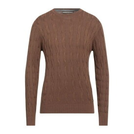 【送料無料】 プリモエンポリオ メンズ ニット&セーター アウター Sweaters Brown