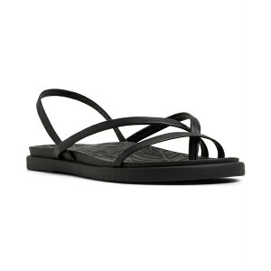 LV[ fB[X T_ V[Y Women's Bellagio Slip-On Flat Sandals Black