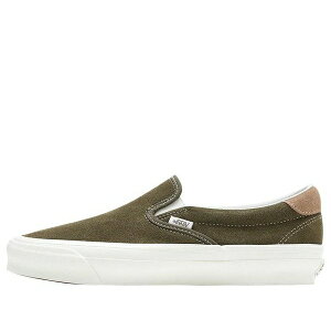 Vans �o���Y �����Y �X�j�[�J�[ �yVans OG SlipOn 59 LX 'Dark Green' VN0007QEOLV�z �T�C�Y US_11.5(29.5cm)