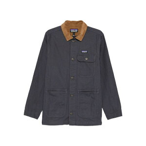 �p�^�S�j�A �����Y �W���P�b�g���u���]�� �A�E�^�[ Point reyes corduroy-collar button-fastening jacket Grey