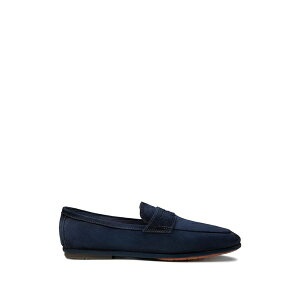 �T���g�[�j �����Y �X���b�|���E���[�t�@�[ �V���[�Y Suede panelled loafers Blue
