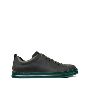 �J���y�[�� �����Y �X�j�[�J�[ �V���[�Y Runner four perforated-detail lace-up sneakers Grey