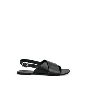 �o�K�{���h ���f�B�[�X �T���_�� �V���[�Y Crossover leather sandals Black