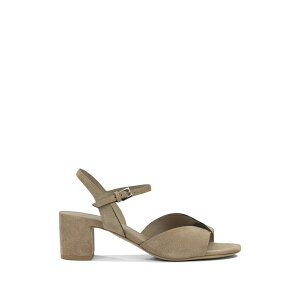 �f�� �J���� ���f�B�[�X �T���_�� �V���[�Y Julia crossover-strap block-heel sandals Neutrals