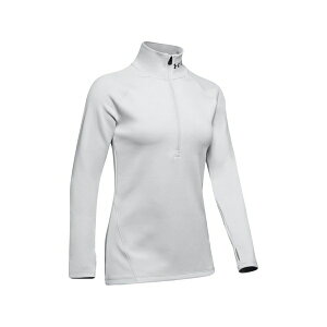 �A���_�[�A�[�}�[ ���f�B�[�X T�V���c �g�b�v�X Half-zip top Grey