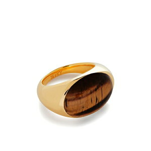 ���j�J���B�i�_�[ ���f�B�[�X �����O �A�N�Z�T���[ Kate young tiger-eye signet band ring Gold