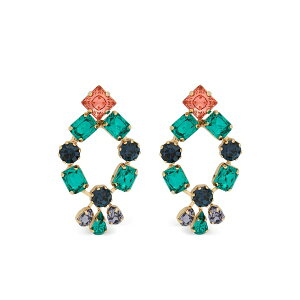 ���U���e�B�J ���f�B�[�X �s�A�X���C�������O �A�N�Z�T���[ Embellished drop earrings Gold