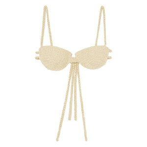 �A���k�C ���f�B�[�X �J�b�g�\�[ �g�b�v�X Balconette self-tie bra Neutrals