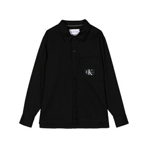 �J���o���N���C�� �����Y �V���c �g�b�v�X Utility logo-print buttoned shirt Black