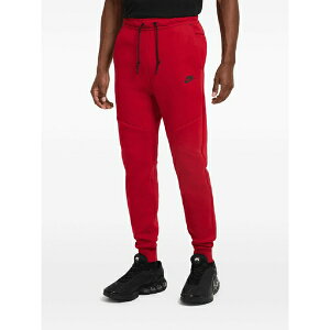 �i�C�L �����Y �J�W���A���p���c �{�g���X Tech fleece gym red/black track pants Red