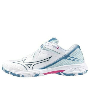Mizuno �~�Y�m �����Y �X�j�[�J�[ �yMizuno Wave Claw 3 Wide 'White Sailor Blue' 71GA244321�z �T�C�Y US_8.5(26.5cm)