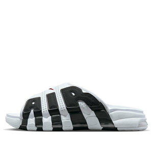 Nike �i�C�L �����Y �X�j�[�J�[ �yNike Air More Uptempo Slide 'White Black Red' FB7815-100�z �T�C�Y US_8(26.0cm)