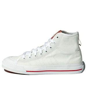 adidas �A�f�B�_�X �����Y �X�j�[�J�[ �yadidas Nizza Hi Rf 'White Red' FY5237�z �T�C�Y US_7.5(25.5cm)
