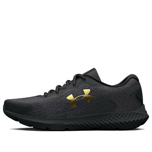 Under Armour �A���_�[�A�[�}�[ �����Y �X�j�[�J�[ �yUnder Armour Charged Rogue 3 'Black Metallic Gold' 3026140-002�z �T�C�Y US_10.5(28.5cm)
