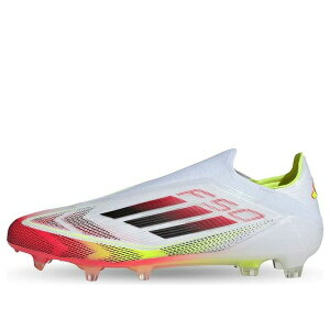 adidas �A�f�B�_�X �����Y �X�j�[�J�[ �yadidas F50 Elite Laceless FG 'Pure Victory Pack White Yellow Neon Red' IE1214�z �T�C�Y US_6(24.0cm)