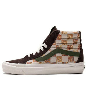 Vans �o���Y �����Y �X�j�[�J�[ �yVans Sk8-Hi 38 Dx 'Bricolage Check' VN0A5KXVJ4E�z �T�C�Y US_5.5(23.5cm)