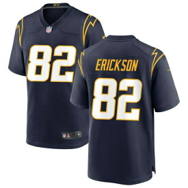 ナイキ メンズ ユニフォーム トップス Los Angeles Chargers Nike Alternate Custom Game Jersey Navy