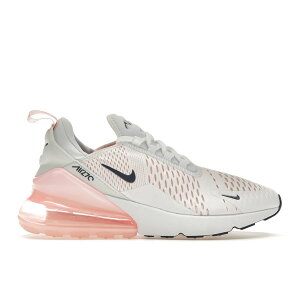 Nike �i�C�L ���f�B�[�X �X�j�[�J�[ �yNike Air Max 270 White Atmosphere (Women's)�z �T�C�Y US_6.5(23.5cm) White/Midnight Navy/Atmosphere/Bleached Coral