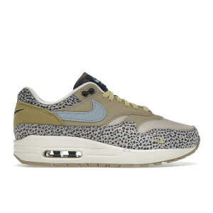 Nike �i�C�L ���f�B�[�X �X�j�[�J�[ �yNike Air Max 1 Safari Cobblestone (Women's)�z �T�C�Y US_8.5(25.5cm) Cobblestone/Worn Blue-Limestone