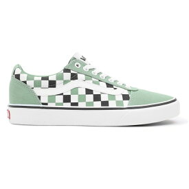 【送料無料】 バンズ メンズ サンダル シューズ Ward Checkered Trainers Chk Grn/Wht