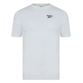【送料無料】 リーボック メンズ Tシャツ トップス Winter Back T Sn99 White