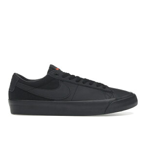 Nike �i�C�L �����Y �X�j�[�J�[ �yNike SB Zoom Blazer Low Pro GT ISO Triple Black�z �T�C�Y US_12(30.0cm) Black/Anthracite/Safety Orange