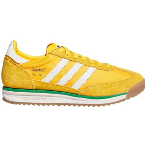 adidas �A�f�B�_�X �����Y �X�j�[�J�[ �yadidas SL 72 RS Crew Yellow Off White Green�z �T�C�Y US_10(28.0cm) Crew Yellow/Off White/Green
