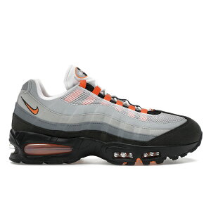 Nike �i�C�L �����Y �X�j�[�J�[ �yNike Air Max 95 OG Big Bubble Bright Mandarin 2.0 (2025)�z �T�C�Y US_M_15 White/Wolf Grey/Light Smoke Grey/Bright Mandarin