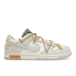Nike �i�C�L �����Y �X�j�[�J�[ �yNike Dunk Low Off-White Lot 34�z �T�C�Y US_5(23.0cm) Sail/Neutral Grey-Light Ginger