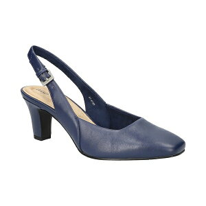�C�[�W�[�X�g���[�g ���f�B�[�X �q�[�� �V���[�Y Women's Ritsa Square Toe Slingback Pumps Navy