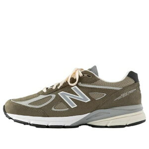 New Balance �j���[�o�����X �����Y �X�j�[�J�[ �yNew Balance x Aim Leon Dore 990v4 Olive 'True Camo' U990CT4�z �T�C�Y US_M_13
