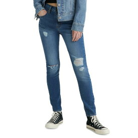 リーバイス レディース デニムパンツ ボトムス Women's 721 High-Rise Stretch Skinny Jeans Straight Through