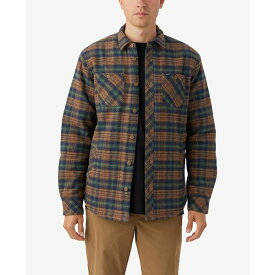 オニール メンズ ジャケット＆ブルゾン アウター Men's Redmond High Pile Lined Jacket Dark Khaki