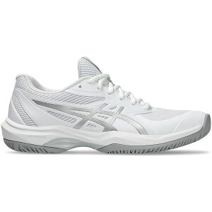 ASICS �A�V�b�N�X ���f�B�[�X �X�j�[�J�[ �yASICS Game FF White Pure Silver (Women's)�z �T�C�Y US_W_10 White/Pure Silver