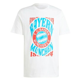 アディダスオリジナルス メンズ Tシャツ トップス Bayern Munich adidas Originals Energy Drop TShirt White