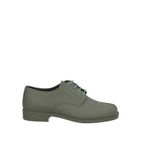 【送料無料】 マルタンマルジェラ レディース オックスフォード シューズ Lace-up shoes Military green