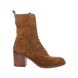 【送料無料】 マーラ ビーニ レディース ブーツ シューズ Ankle boots Brown