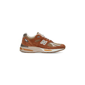 �j���[�o�����X ���f�B�[�X �X�j�[�J�[ �V���[�Y "made In Uk 991v2" Sneakers Brown