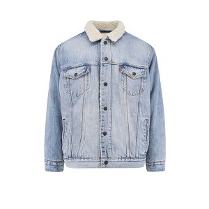 [oCX Y WPbgu] AE^[ Denim Jacket With Repreve Lining LIGHT INDIGO