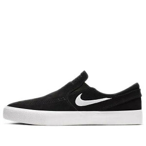 Nike �i�C�L �����Y �X�j�[�J�[ �G�X�r�[ �yNike Zoom Janoski Slip RM SB 'Black' AT8899-002�z �T�C�Y US_10.5(28.5cm)