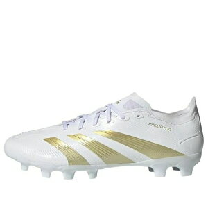 adidas �A�f�B�_�X �����Y �X�j�[�J�[ �yadidas Predator League HG/AG 'White Gold Metallic' IF6381�z �T�C�Y US_10(28.0cm)