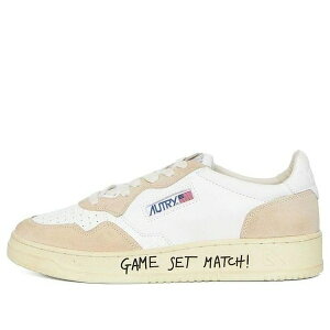 AUTRY �I�[�g���[ �����Y �X�j�[�J�[ �yAutry Medalist Low 'Game Set Match - White' AULM-WC06�z �T�C�Y US_12(30.0cm)