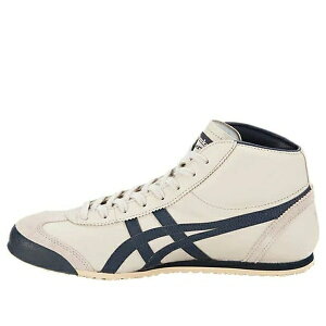 Onitsuka Tiger �I�j�c�J�^�C�K�[ �����Y �X�j�[�J�[ �yOnitsuka Tiger Mexico Mid Runner 'Creamwhite Dark Blue' THL328-1659�z �T�C�Y US_M_4.5