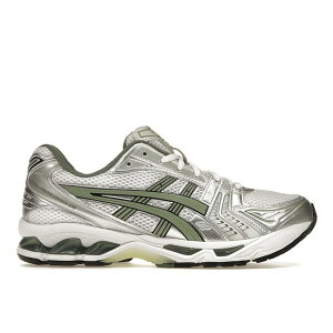 ASICS �A�V�b�N�X �����Y �X�j�[�J�[ �yASICS Gel-Kayano 14 White Pure Silver Slate Grey Sage�z �T�C�Y US_12.5(30.5cm) White/Slate Grey