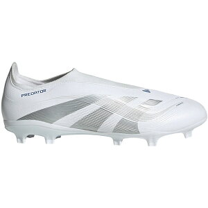 adidas AfB_X Y Xj[J[ yadidas Predator League Laceless FG/MG Cloud White Silver Metallic Bright Royalz TCY US_10(28.0cm) Cloud White/Silver Metallic/Bright Royal