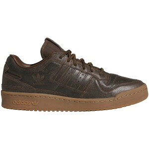 adidas アディダス メンズ スニーカー 【adidas Forum 84 Low CL Brown Gum】 サイズ US_8(26.0cm) Brown/Brown/Gum M2